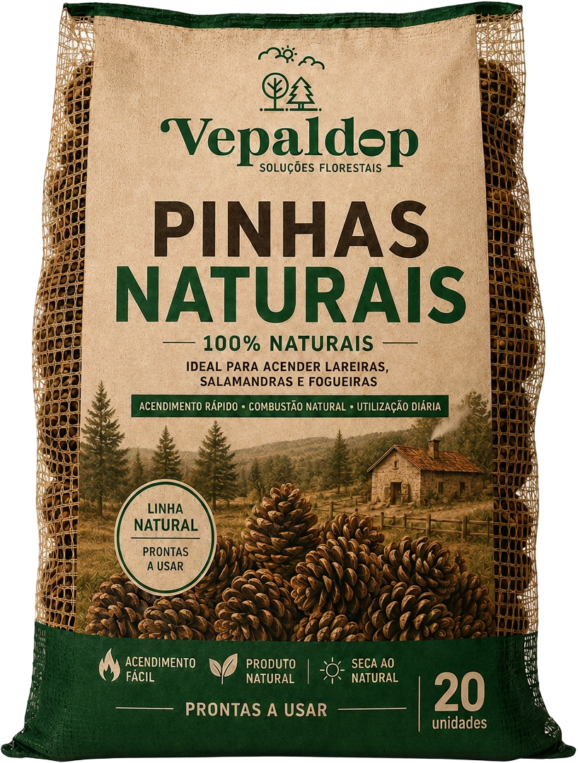 Pinhas naturais